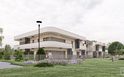 Wizualizacja nowego osiedla SIM w&nbsp;Cielętach