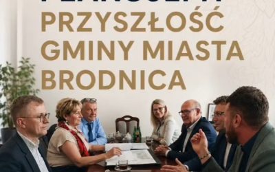 Spotkanie w Urzędzie Gminy Miasta Brodnica dotyczące planowanej inwestycji